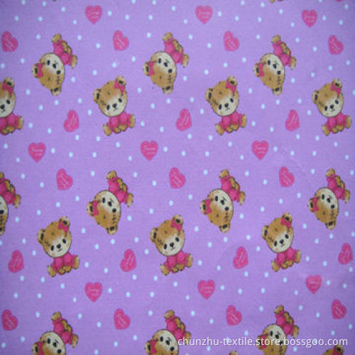 Printed Peach Skin, Made of 100% Polyester
